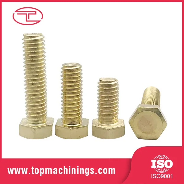 Mga Bahagi ng Brass Screw Machined
